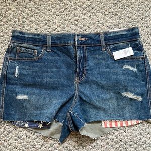 NWT: Old Navy jean shorts size 10
